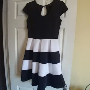 Black and White Classic Dress